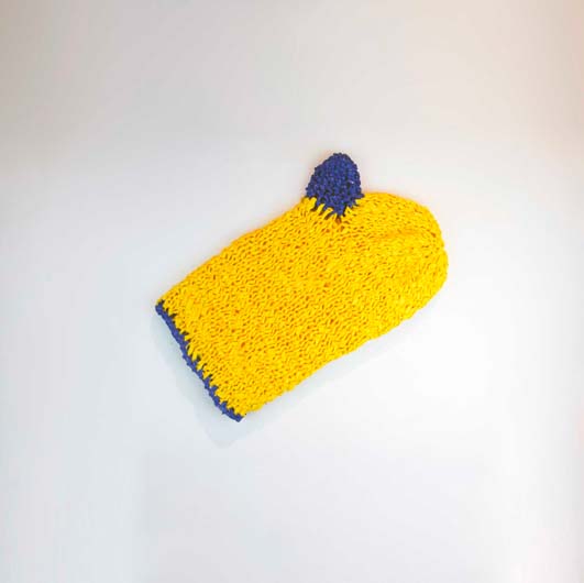 Canary Yellow Mitt by Darlyn Susan Yee