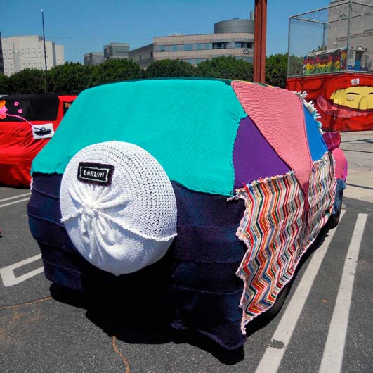 Car Cozy - Public Art by Darlyn Susan Yee