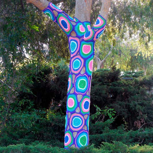 Tree Cozy - Public Art at Pierce College